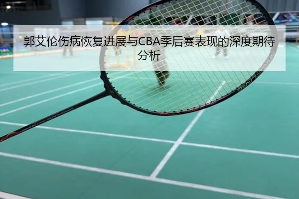 郭艾伦伤病恢复进展与CBA季后赛表现的深度期待分析